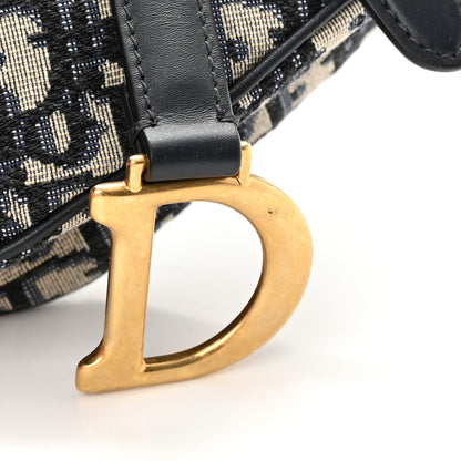 Christian Dior Oblique Mini Saddle Bag Blue 11 of 11