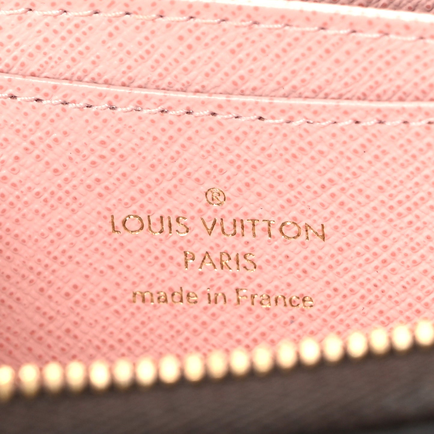 Damier Ebene Zippy Coin Purse Rose Ballerine