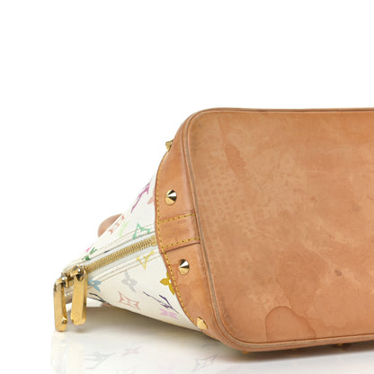Louis Vuitton Monogram Multicolor Alma White 5 of 19