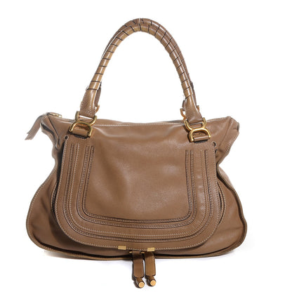 Chloe Calfskin Large Marcie Satchel Nut 1 of 9