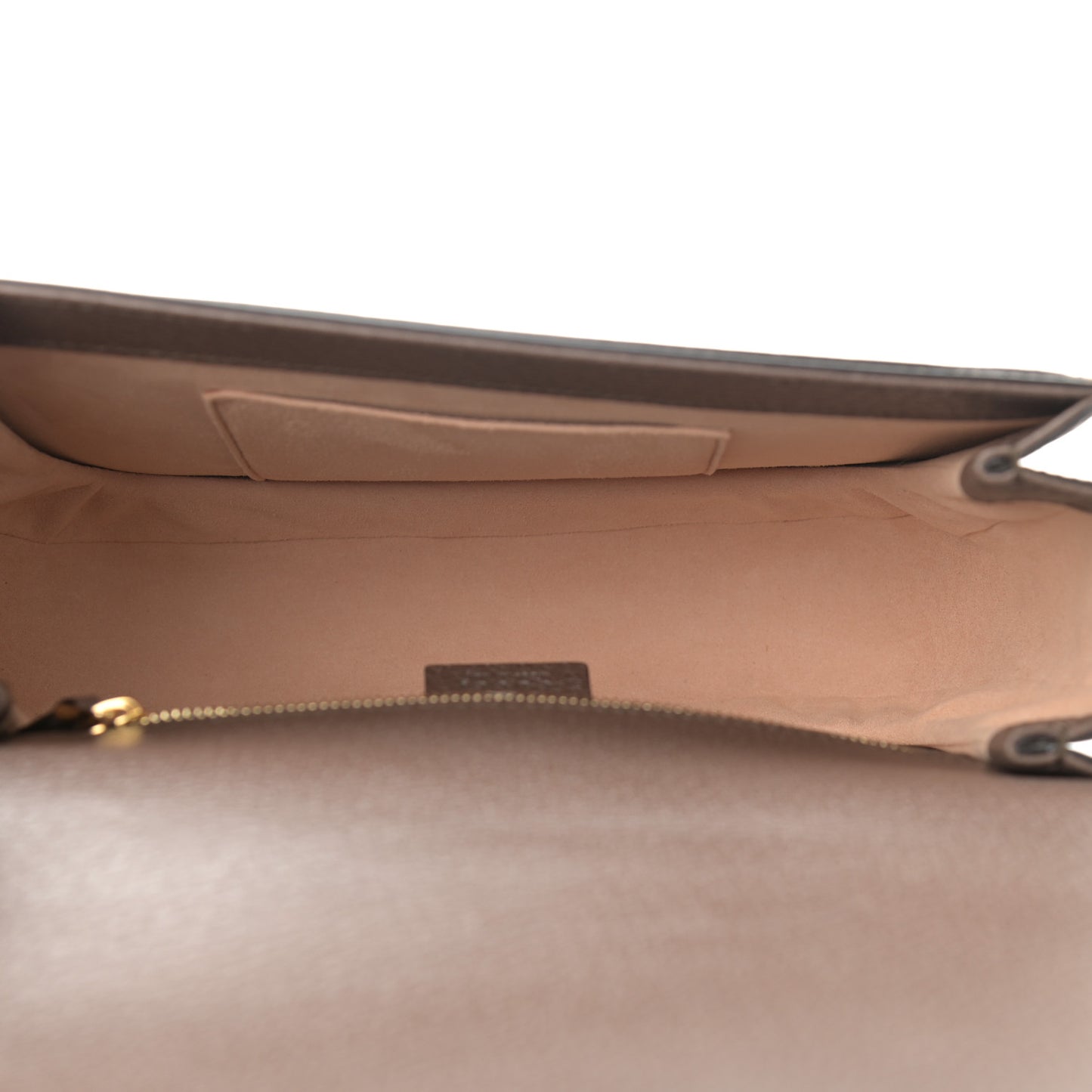 GG Supreme Monogram Web Small Ophidia Flap Messenger Bag Brown