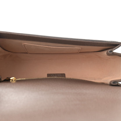 Gucci GG Supreme Monogram Web Small Ophidia Flap Messenger Bag Brown 5 of 10