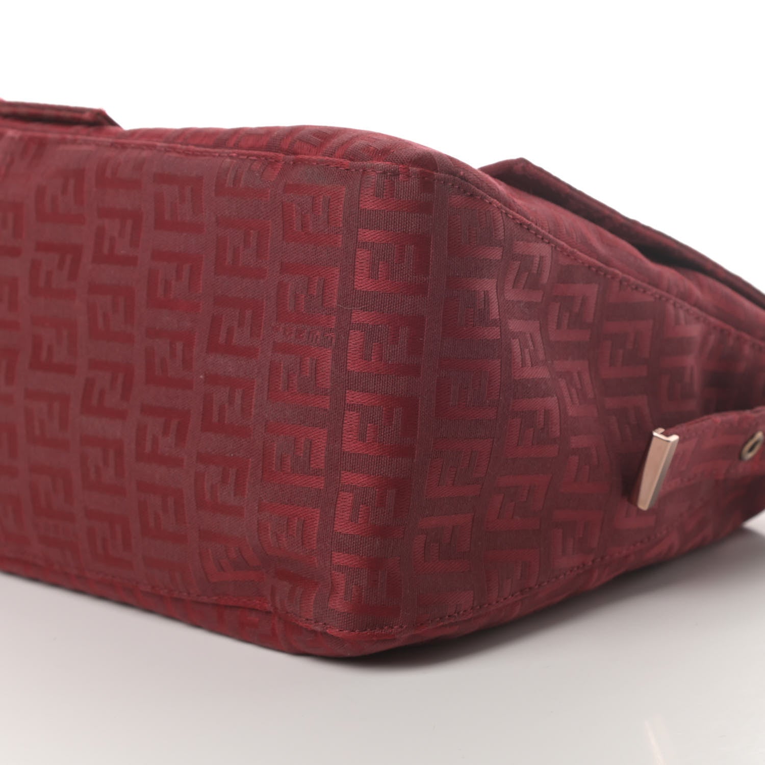 Fendi Zucchino Mama Baguette Red 10 of 11