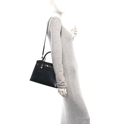 Hermes Box Kelly Sellier 28 Black 2 of 10