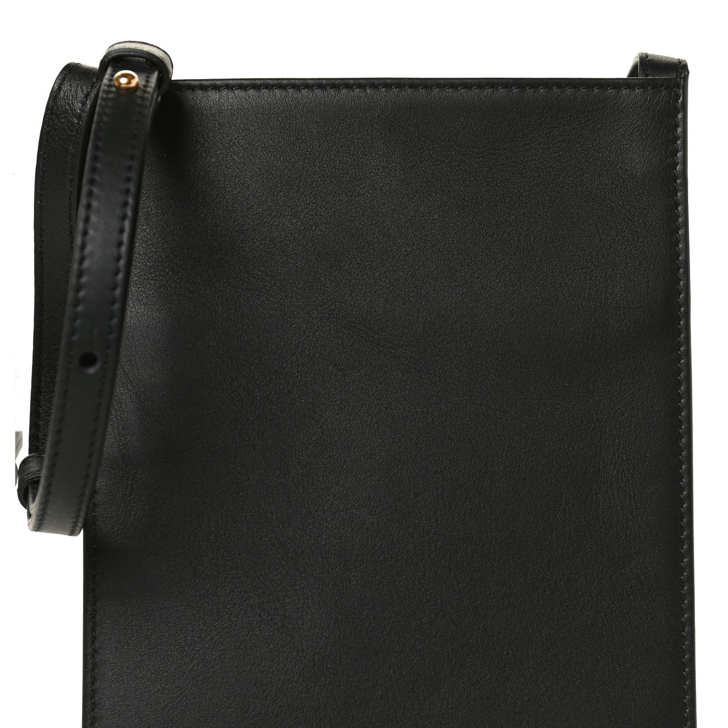 Celine Calfskin Phone Pouch Crossbody Black 2 of 10