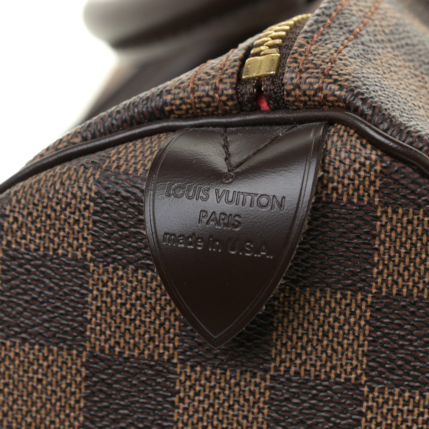 Louis Vuitton Damier Ebene Speedy 30 9 of 10