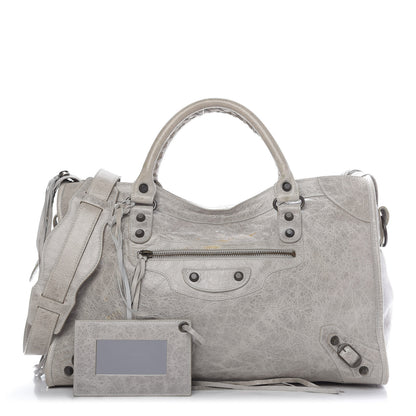 Balenciaga Agneau Classic Hardware City Argent 1 of 10