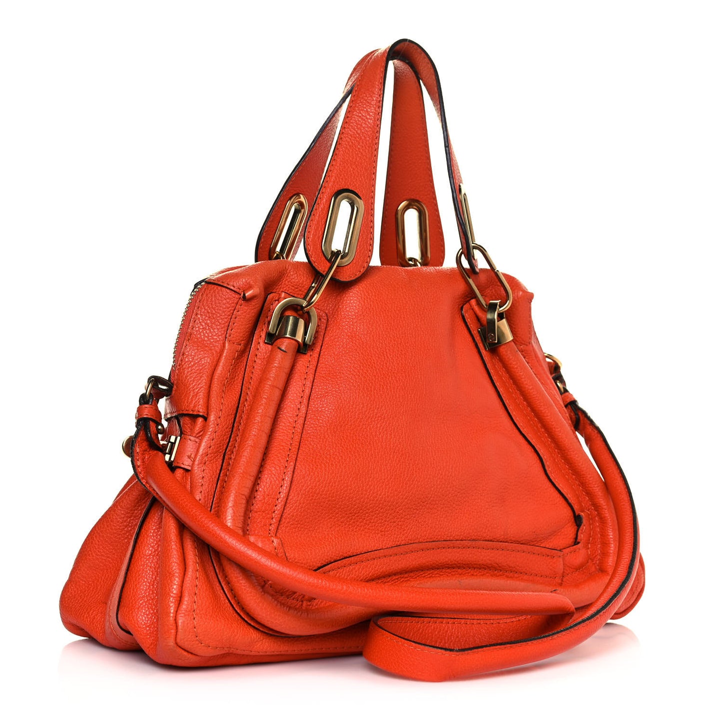 Calfskin Medium Paraty Orange Mechanic