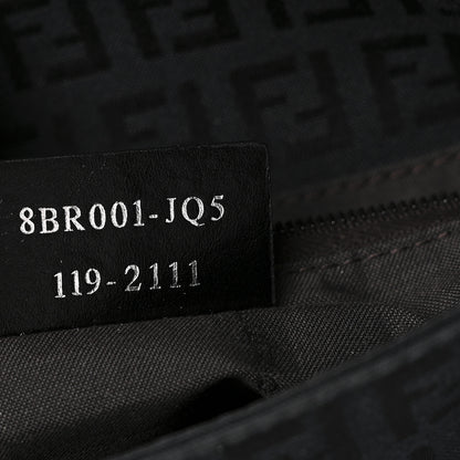 Fendi Zucchino Mama Baguette Black 7 of 10