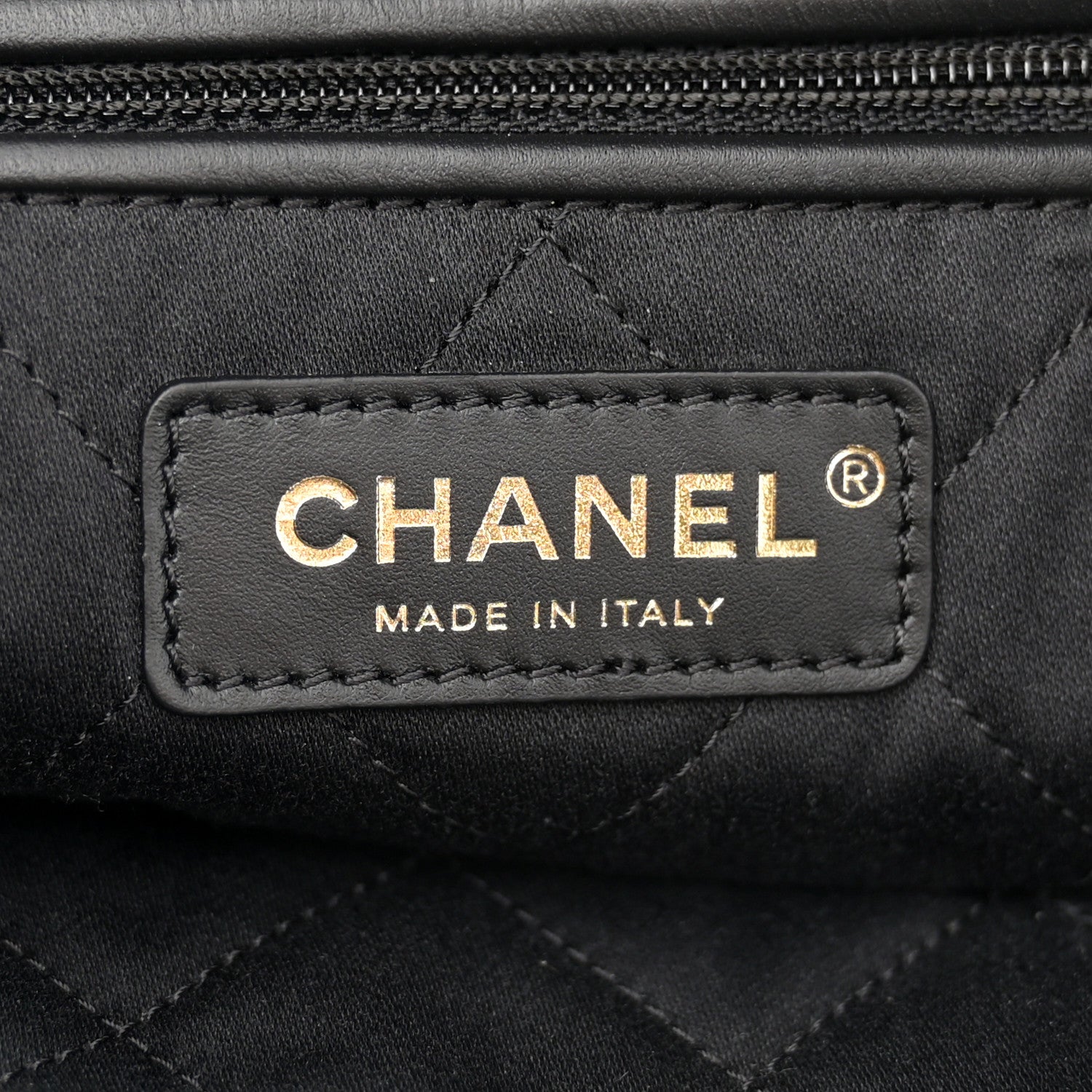 Chanel Shiny Calfskin Quilted Chanel 22 Black 6 of 10