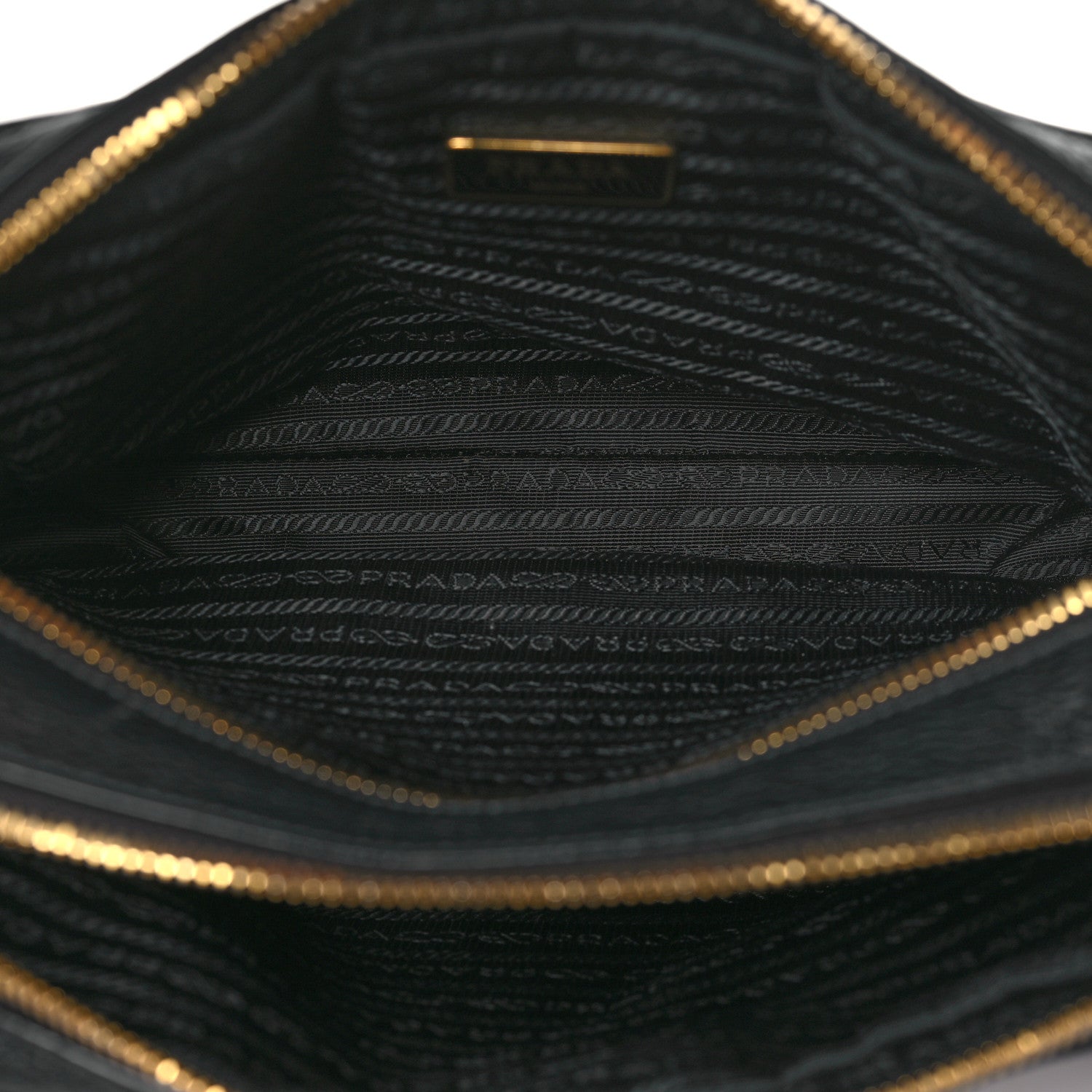 Prada Vitello Phenix Camera Bag Black 6 of 9