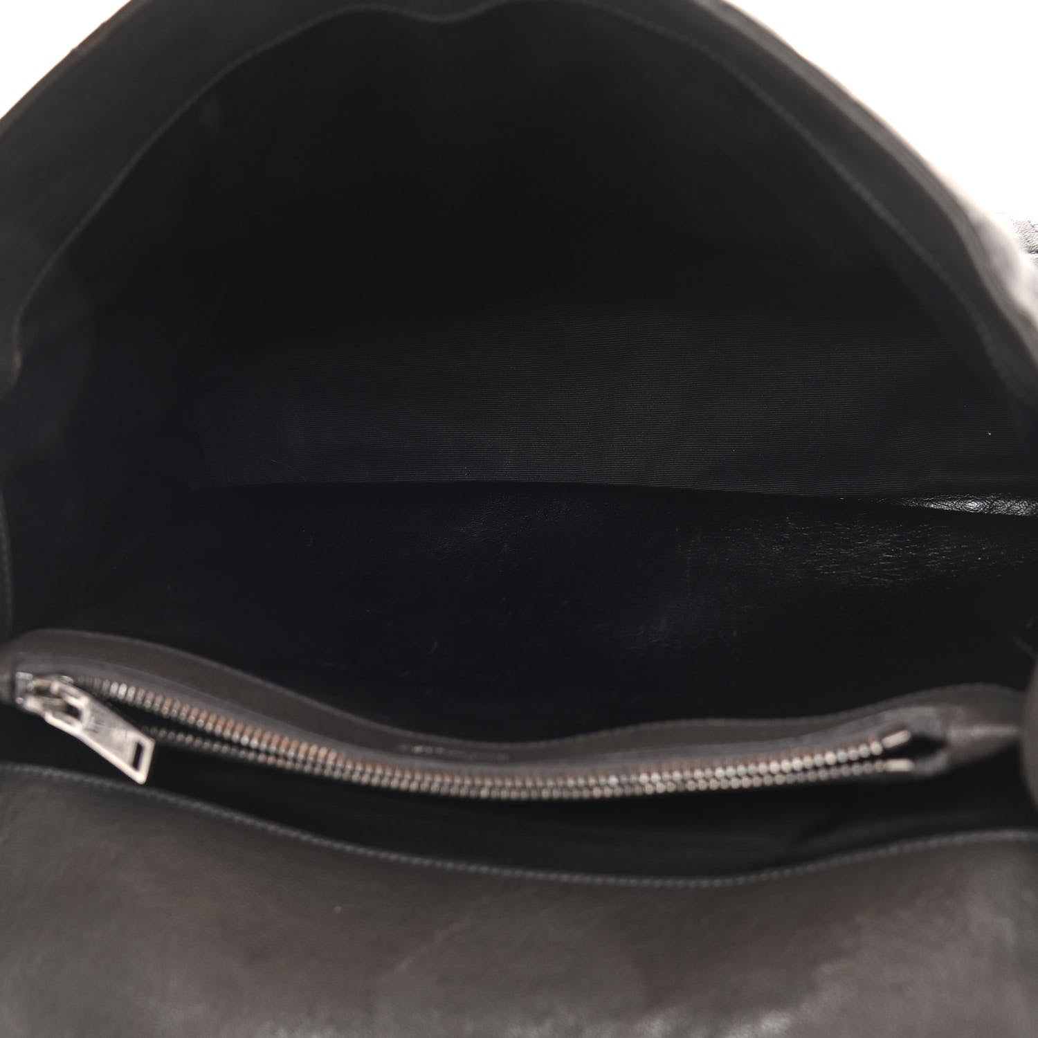 Saint Laurent Sheepskin Tri-quilt Monogram Large College Satchel Black 6 of 20