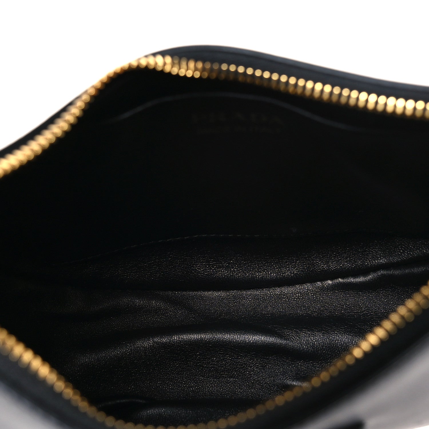 Prada Soft Calfskin Arque Shoulder Bag Black 5 of 9