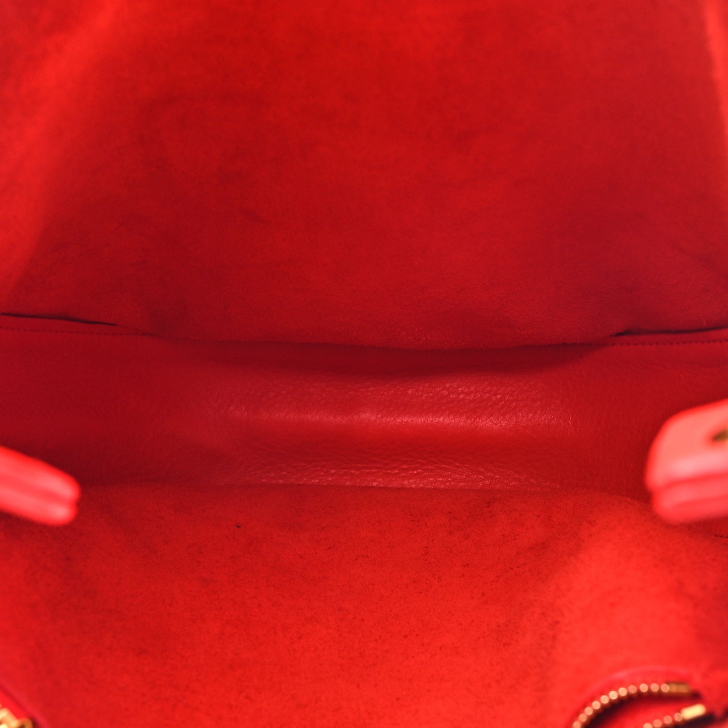 Natural Calfskin Hobo Red