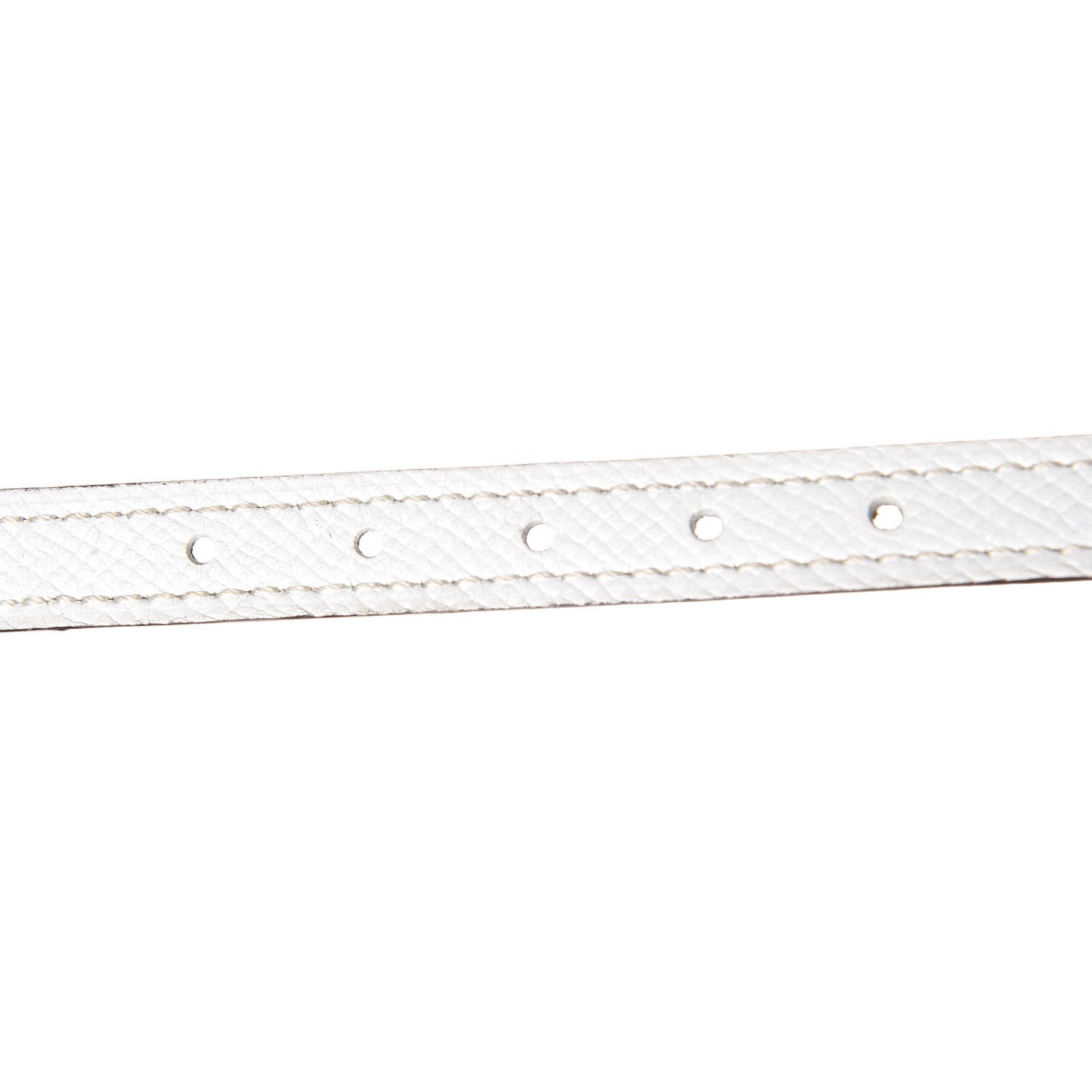 Hermes Epsom 13mm Roulis Belt 90 White Etoupe 5 of 6