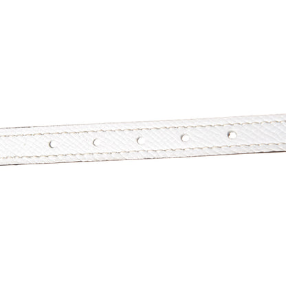 Hermes Epsom 13mm Roulis Belt 90 White Etoupe 5 of 6