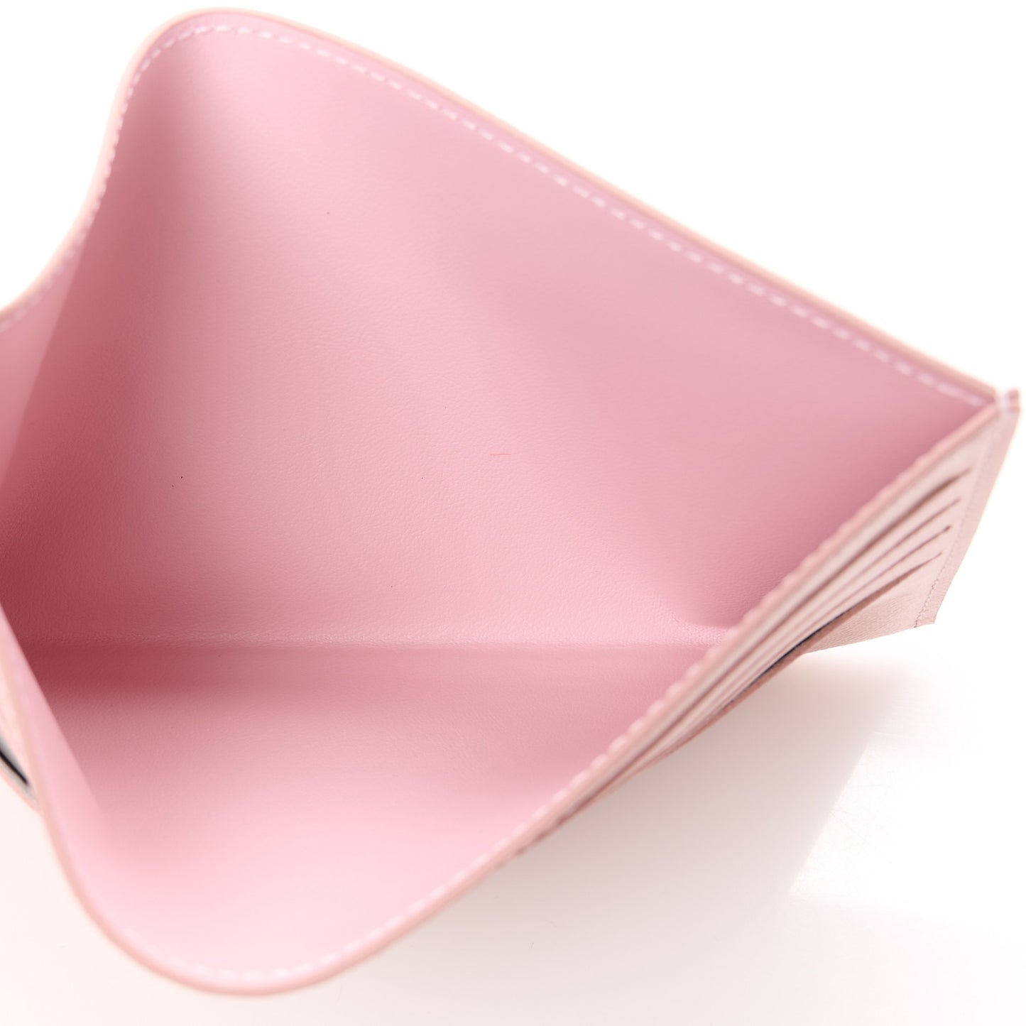 Damier Azur Pochette Felicie Chain Wallet Rose Ballerine