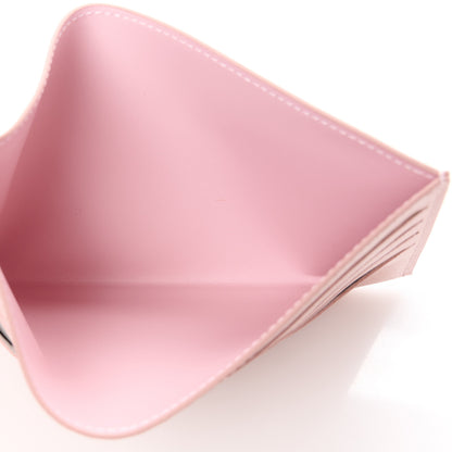 Louis Vuitton Damier Azur Pochette Felicie Chain Wallet Rose Ballerine 9 of 15