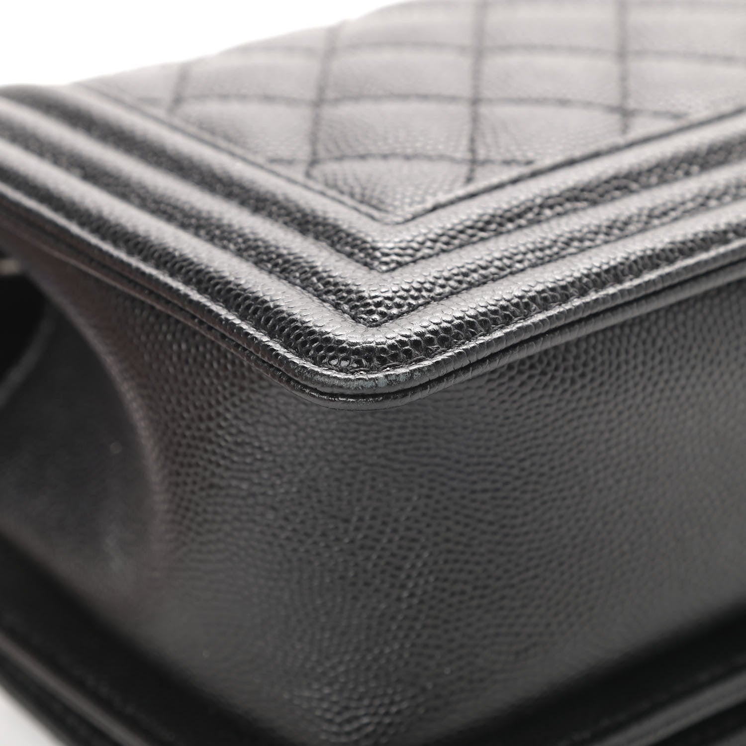 Chanel Caviar Quilted Small Boy Flap Black 9 of 13