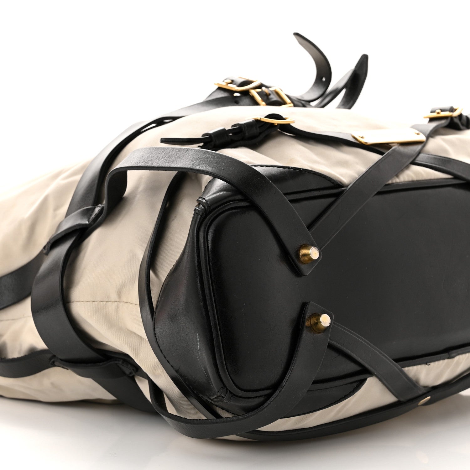 Burberry Nylon Bridle Calfskin Medium Gosford Hobo Trench 11 of 23
