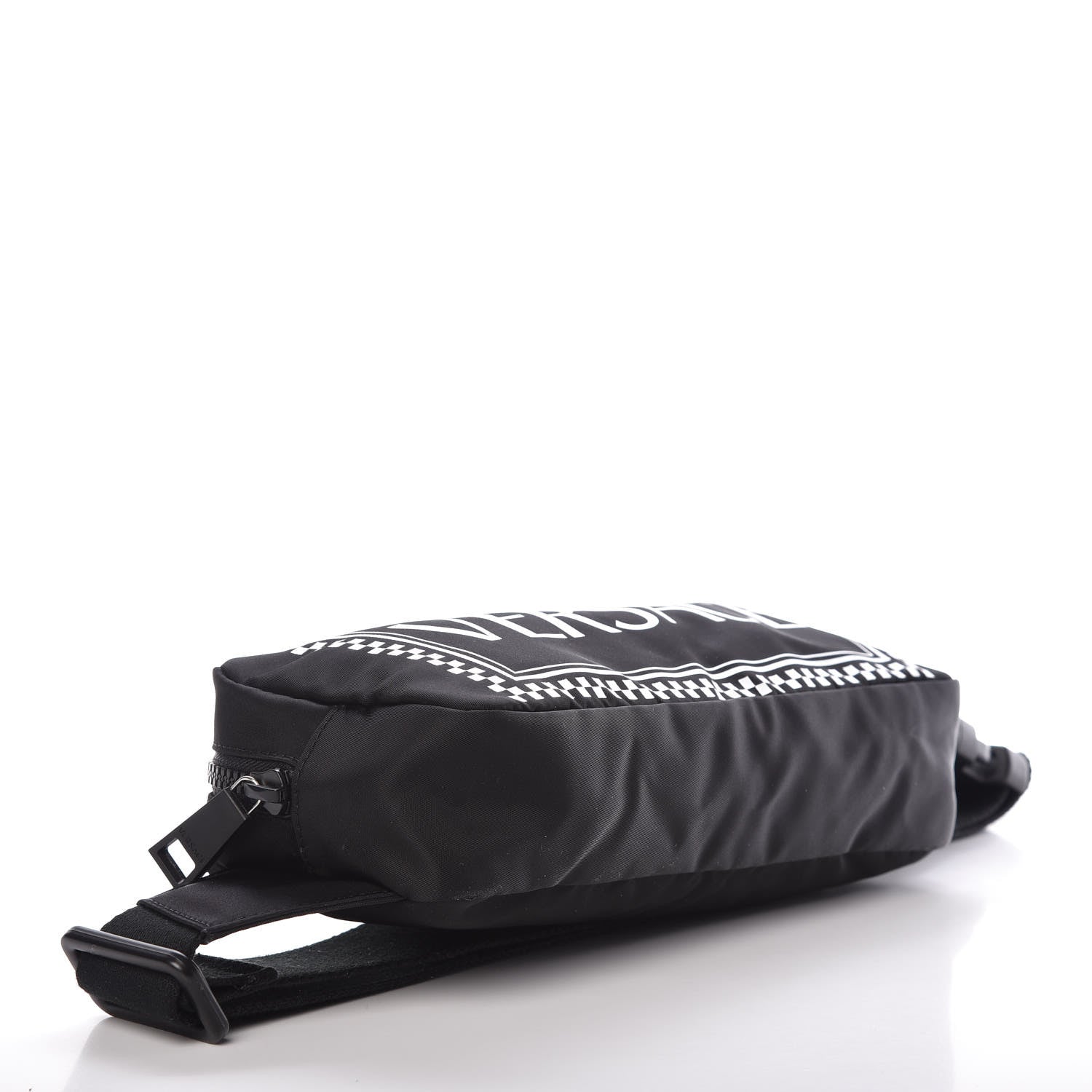 Versace Nylon Logo Two Tone Belt Bag Black 4 of 9