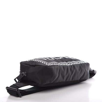Versace Nylon Logo Two Tone Belt Bag Black 4 of 9