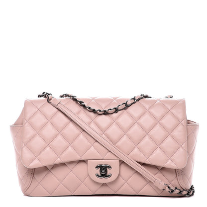 Chanel Lambskin Large Around Pockets Flap Light Pink 1 of 12