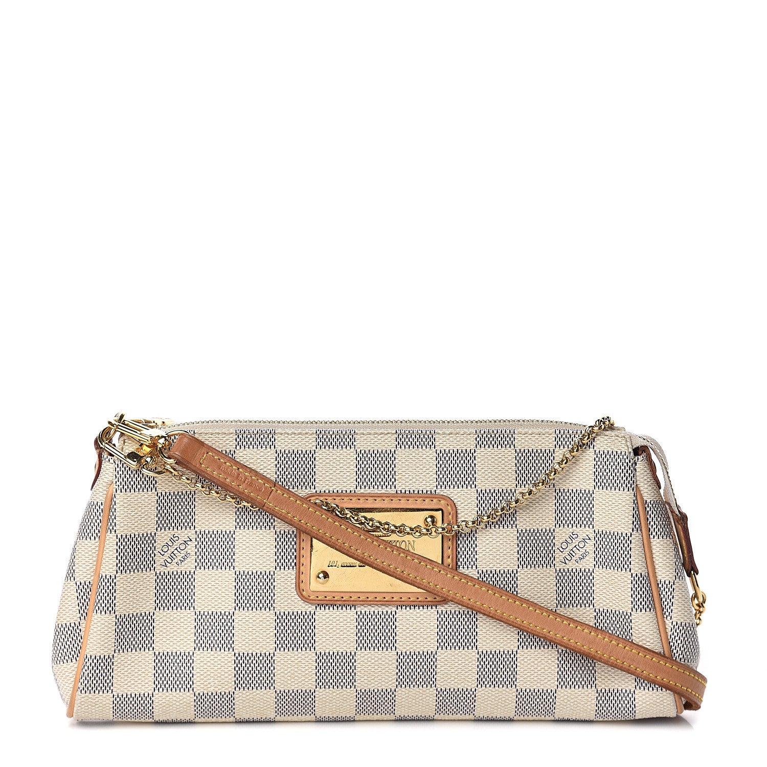 Louis Vuitton Damier Azur Eva Clutch 1 of 7