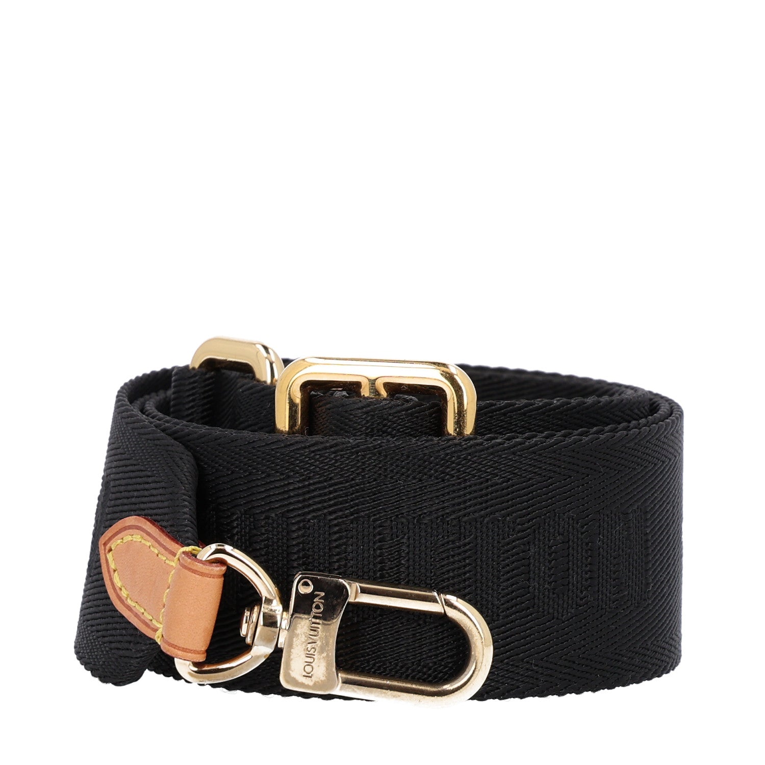 Louis Vuitton Monogram Multi Pochette Accessories Bandouliere Shoulder Strap Black 2 of 8