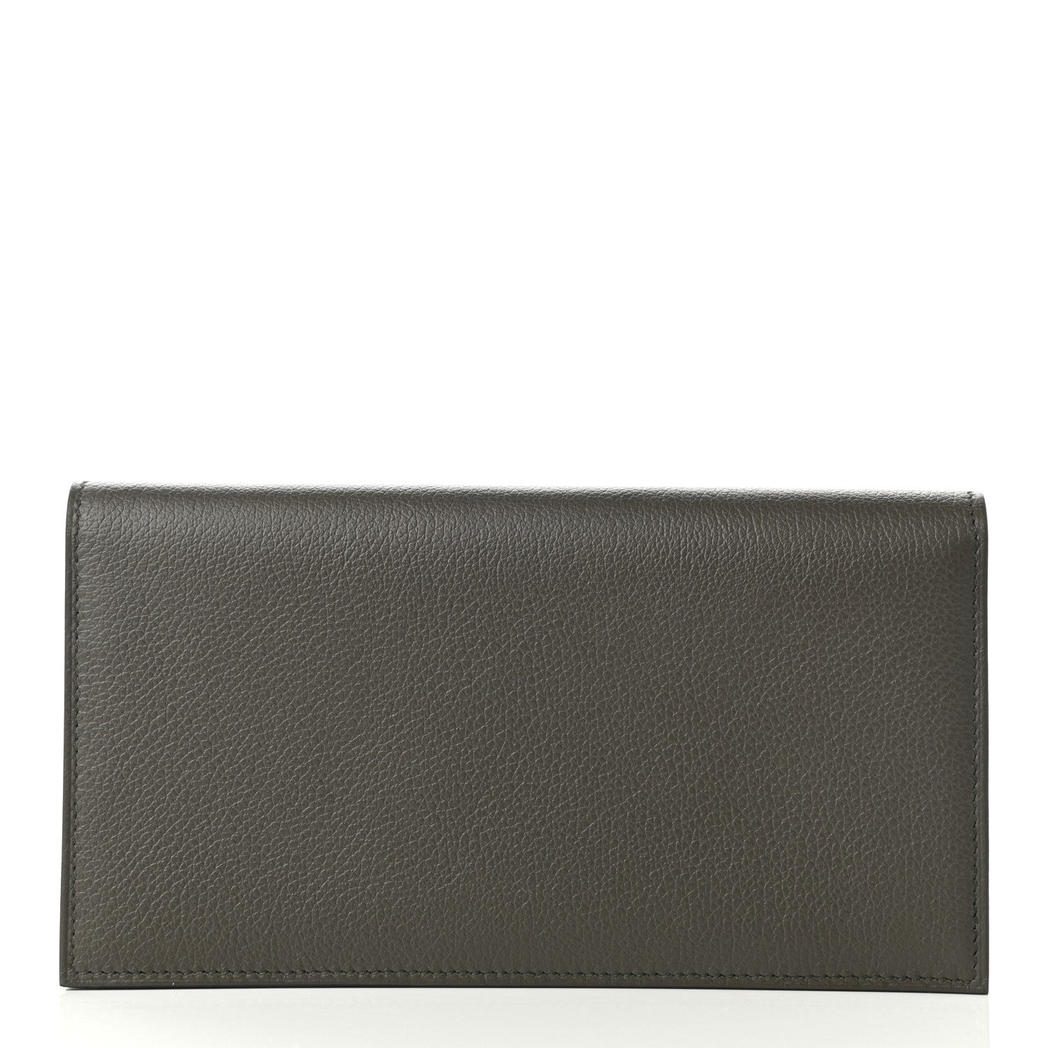 Hermes Evercolor Citizen Twill Long Wallet Vert De Gris 1 of 9