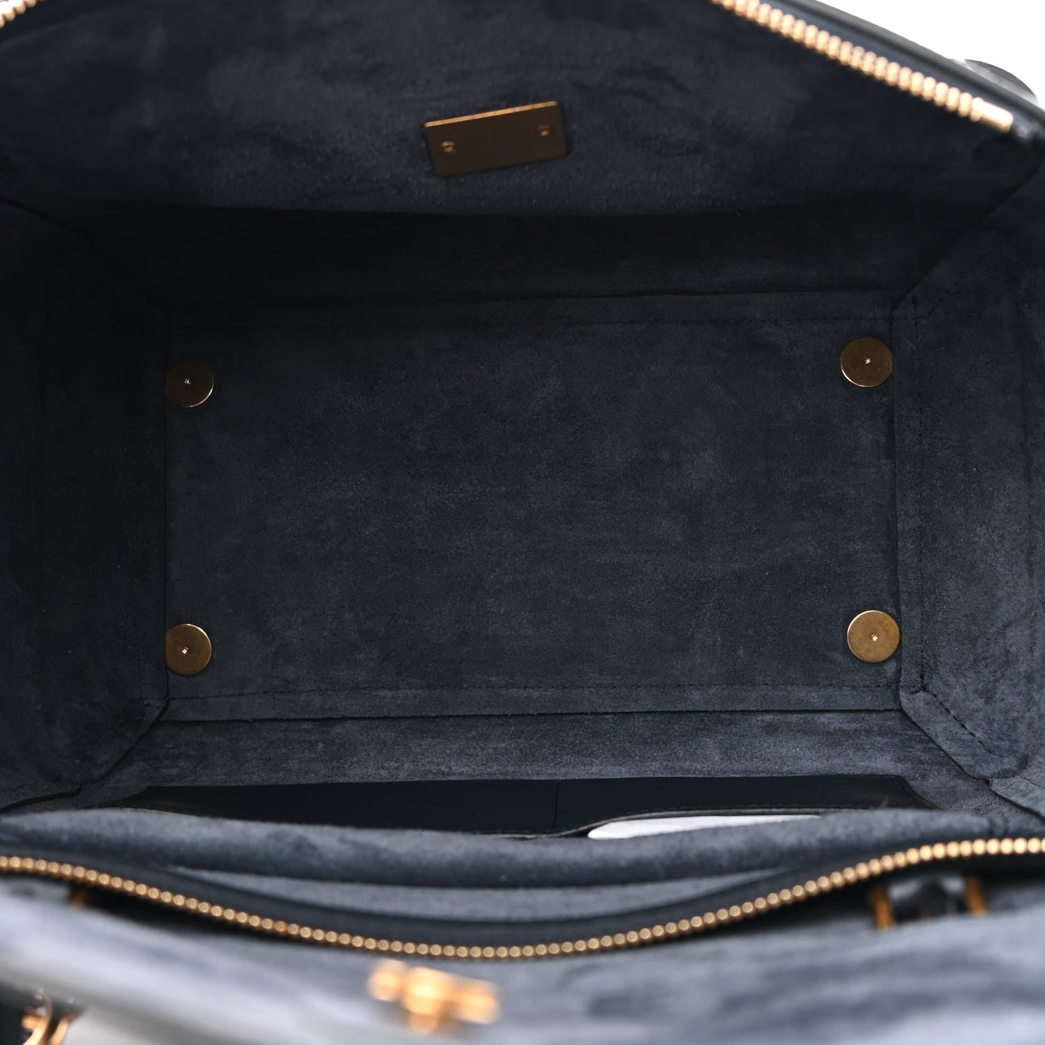 Celine Grained Calfskin Mini Belt Bag Navy 5 of 8