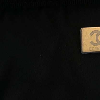 Chanel Shiny Grained Calfskin Quilted Large Travel Bowling Bag Black 7 of 12