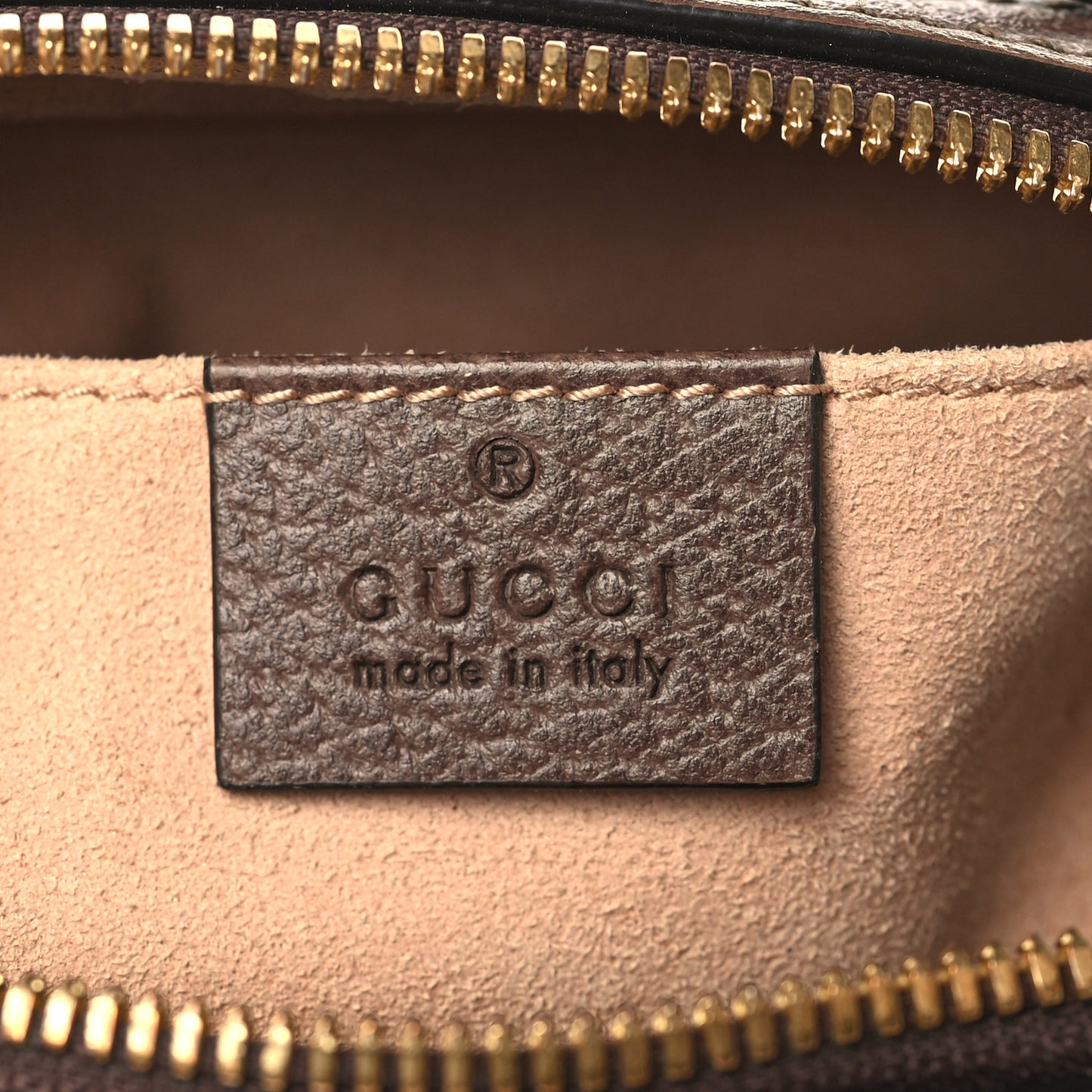 GG Supreme Monogram Web Small Ophidia Boston Bag Beige New Acero