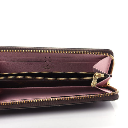 Louis Vuitton Monogram Clemence Wallet Rose Ballerine 5 of 8