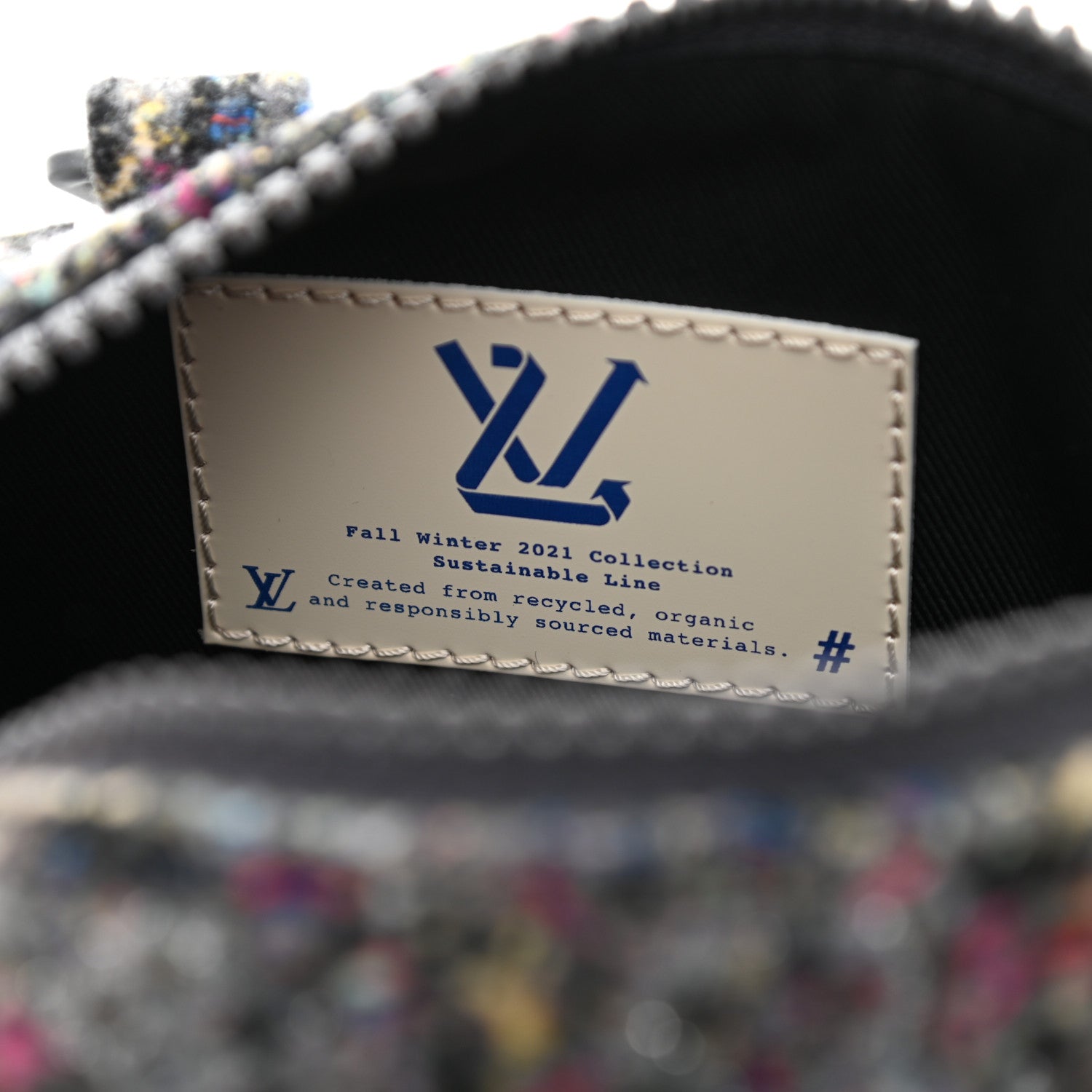 Louis Vuitton Wool Keepall XS Multicolor 7 of 9
