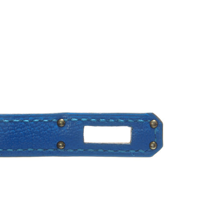 Hermes Chevre Mysore Mini Kelly Sellier 20 Bleu Hydra 19 of 22