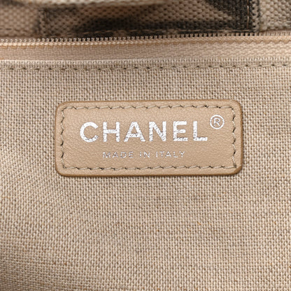 Chanel Canvas Large Iliad Shopping Tote Beige 6 of 15