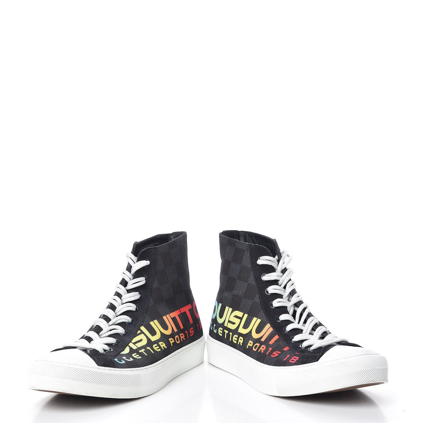 Damier Cobalt Tattoo Sneaker Boots 7