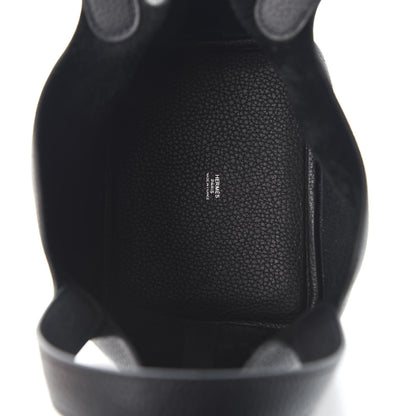 Hermes Taurillon Clemence Picotin Lock 18 PM Black 4 of 9