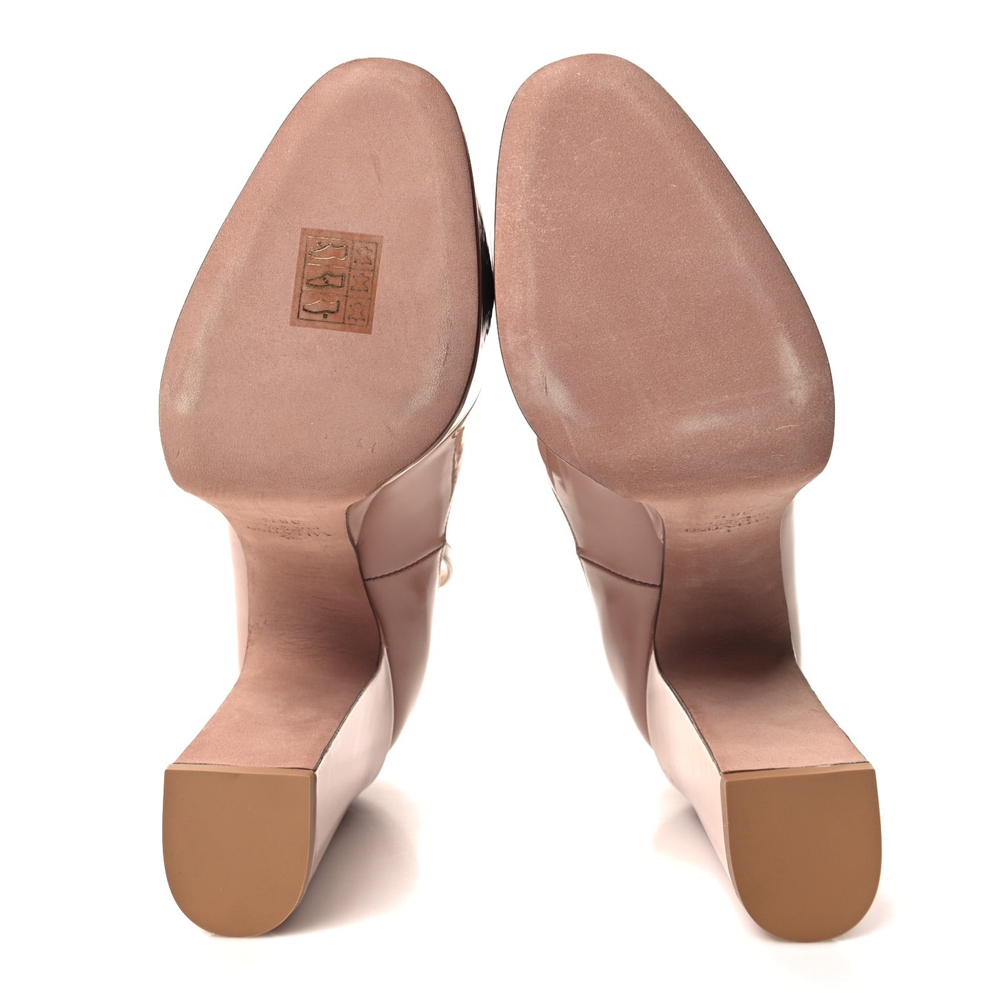 Patent Tan-Go 50/120mm Platform Pumps 36.5 Rose Cannelle