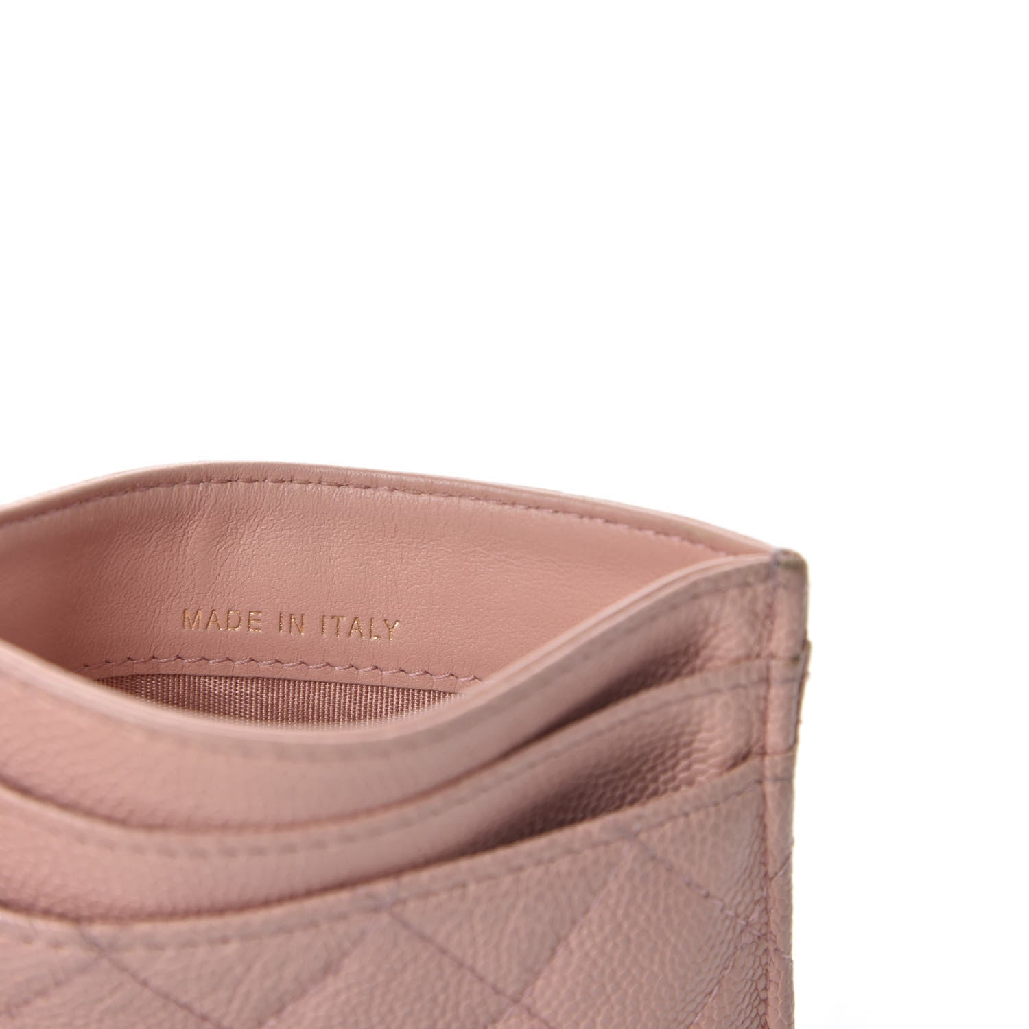 Chanel Caviar Quilted Boy Card Holder Light Pink 8 of 10