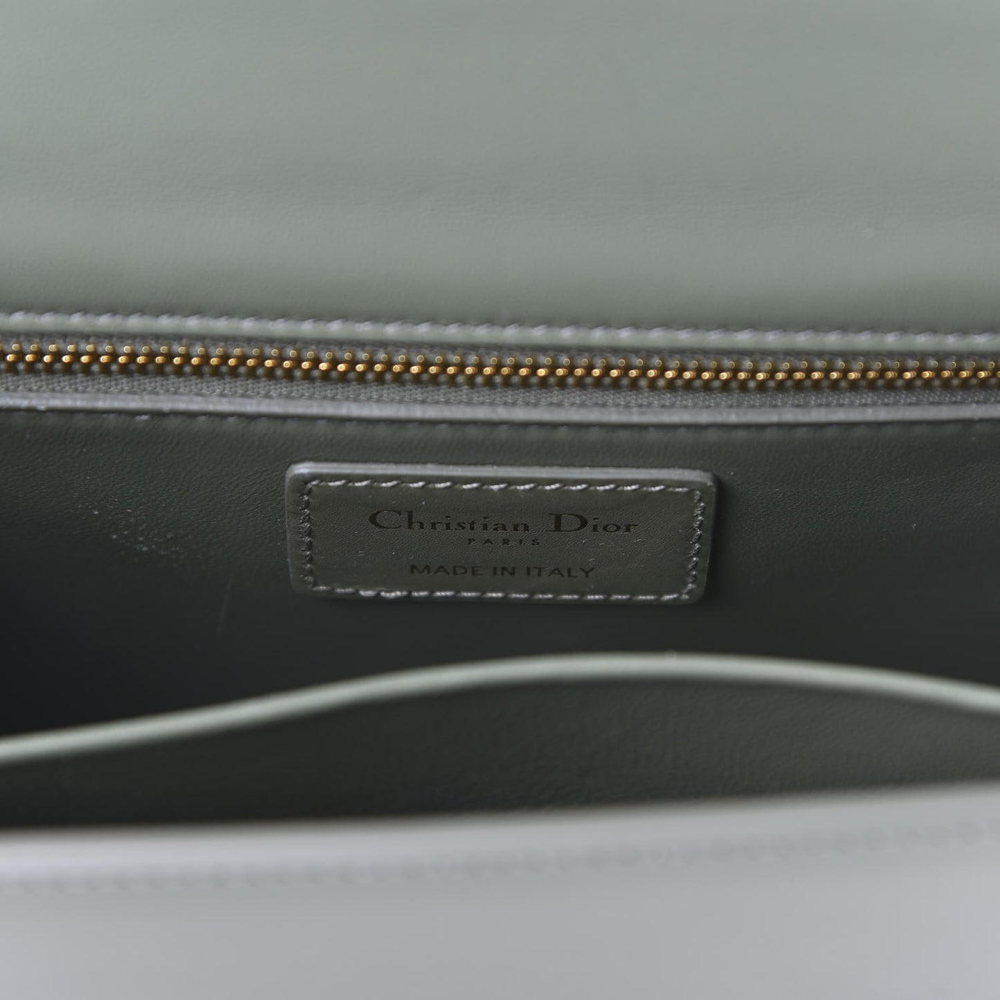 Smooth Calfskin 30 Montaigne Flap Bag Mint Green