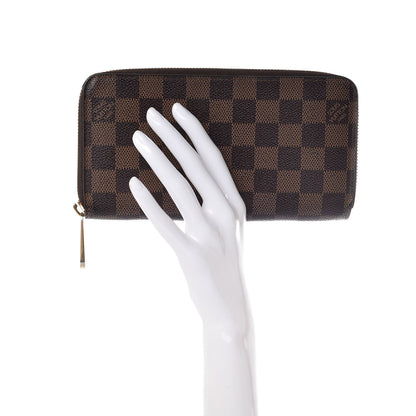 Louis Vuitton Damier Ebene Zippy Wallet 2 of 6