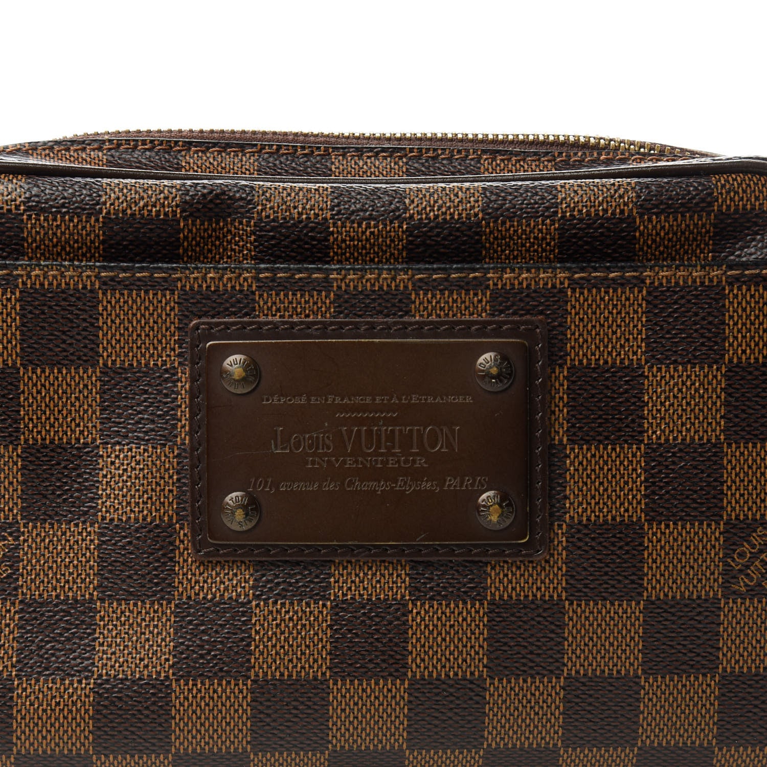 Louis Vuitton Damier Ebene Brooklyn Bum Bag 10 of 10