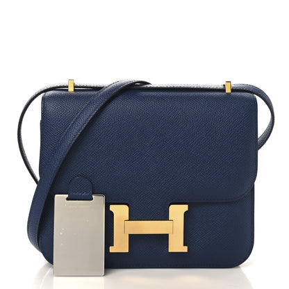 Hermes Epsom Constance 18 Bleu Saphir 2 of 13