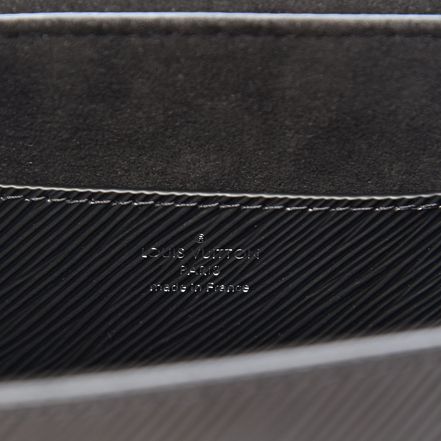 Louis Vuitton Epi Twist Shoulder Bag MM Matte Black 8 of 10