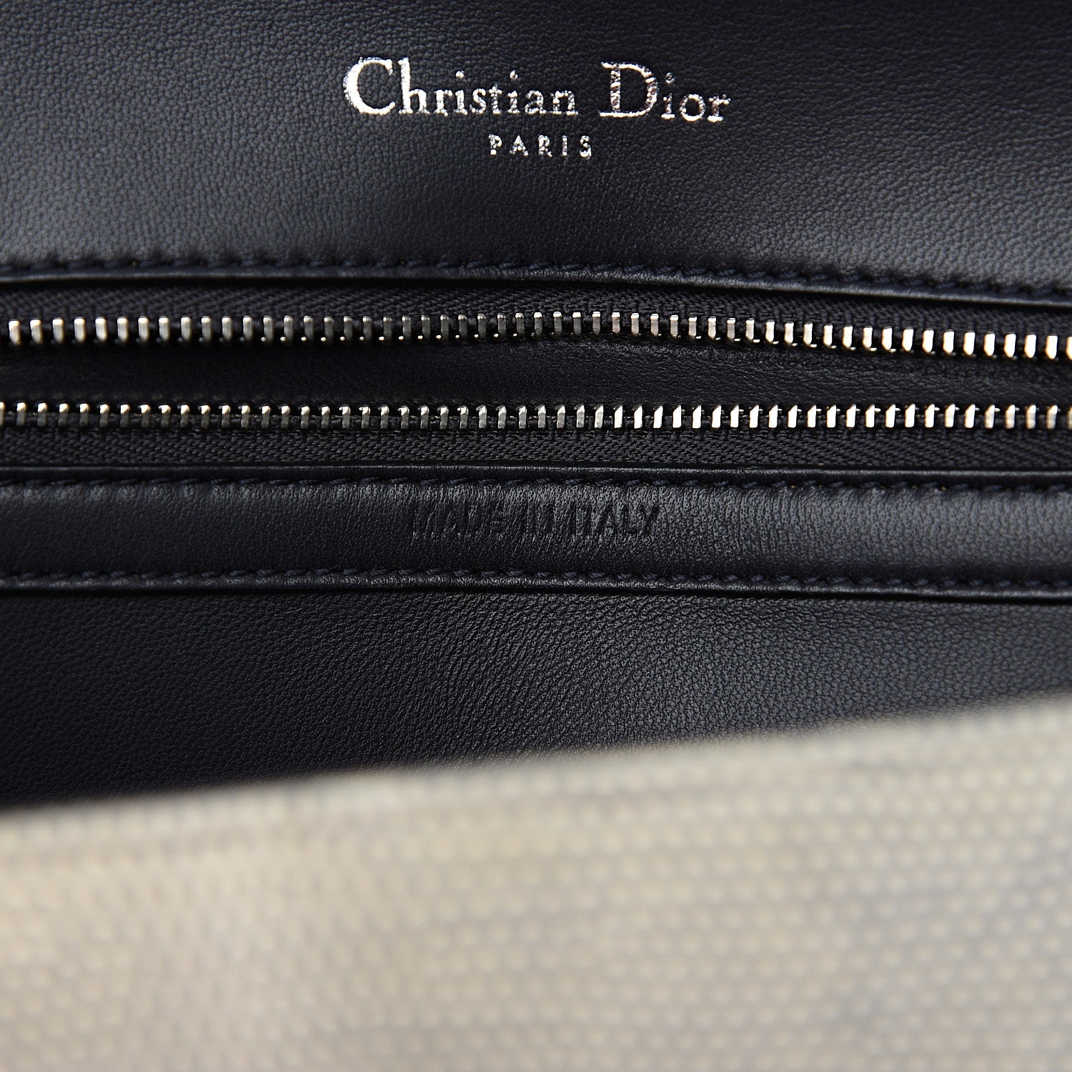 Christian Dior Lizard Medium Diorama Flap Bag Off White 7 of 10