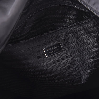 Prada Tessuto Nylon Saffiano Weekender Black 5 of 8