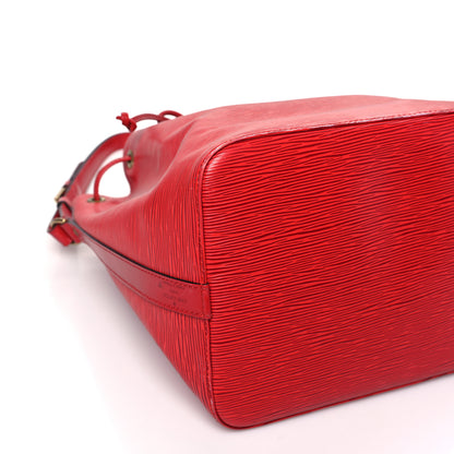 Louis Vuitton Epi Petit Noe Castillan Red 7 of 9