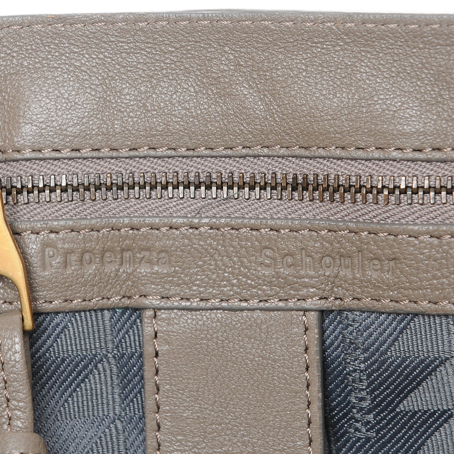 Lambskin Medium PS1 Satchel Smoke